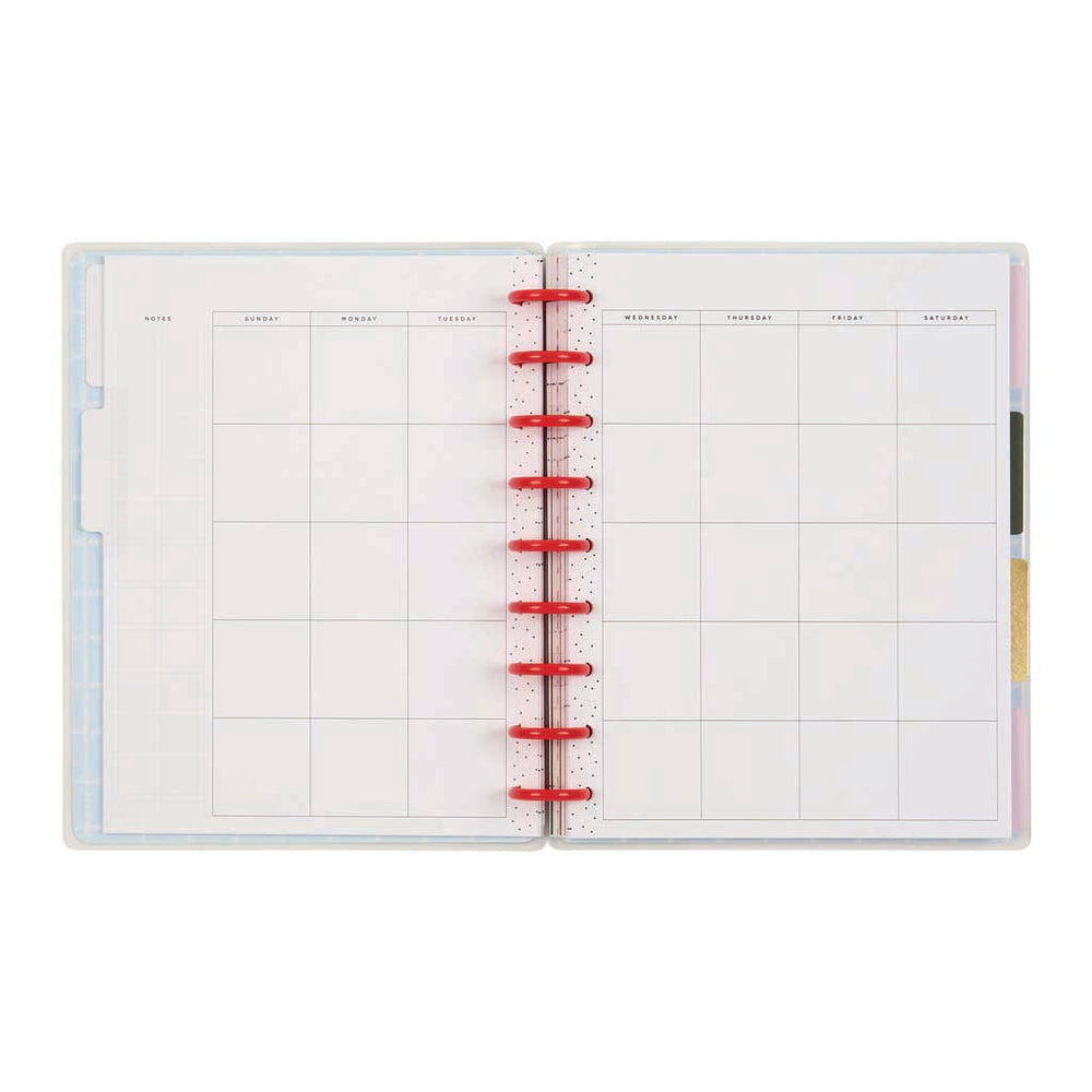 Happy Planner Berries & Blooms Classic 12-Month Undated Planner - Checklist