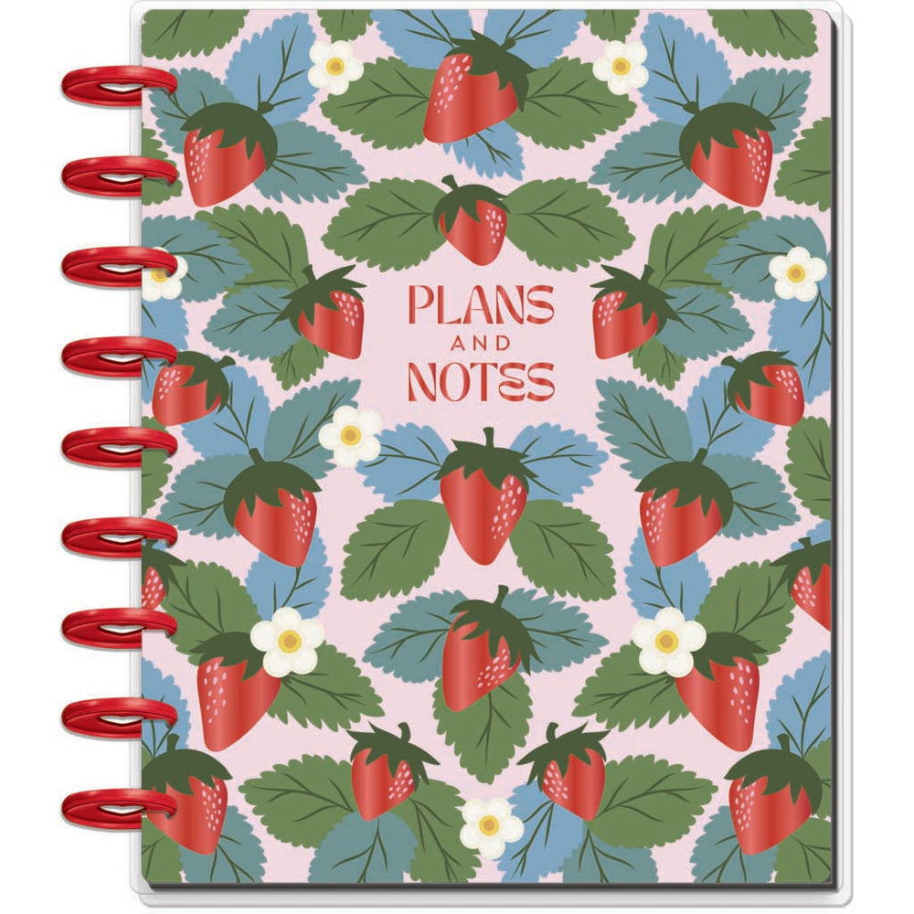 Happy Planner Berries & Blooms Classic 12-Month Undated Planner - Checklist