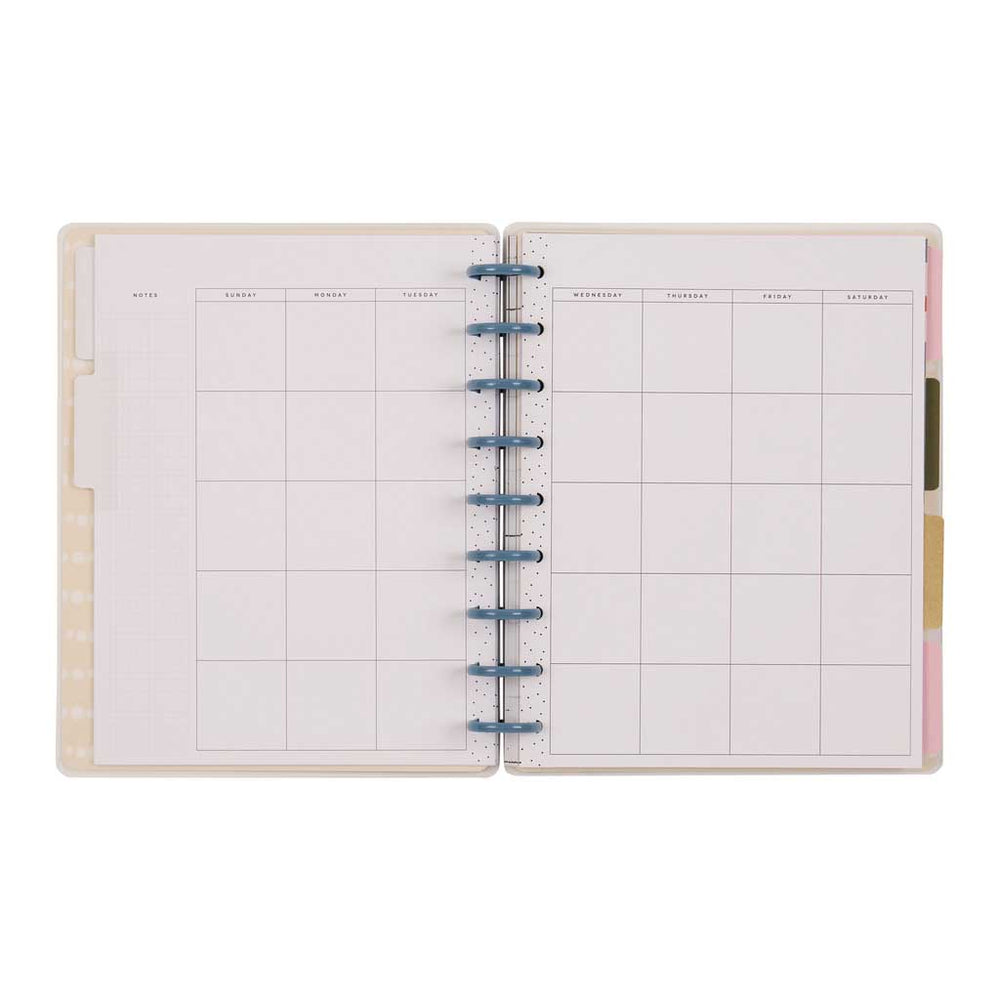 Happy Planner Berries & Blooms Classic 12-Month Undated Planner - Dashboard