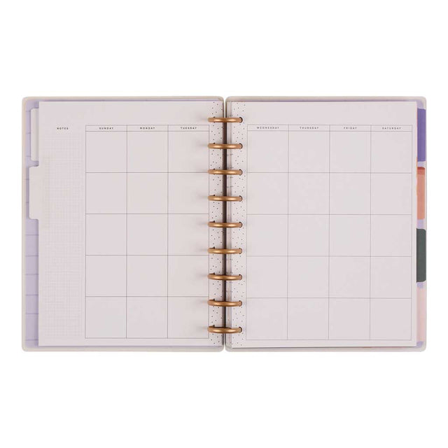 Happy Planner Serene Shape Classic 12-Month Undated Planner - Vertical