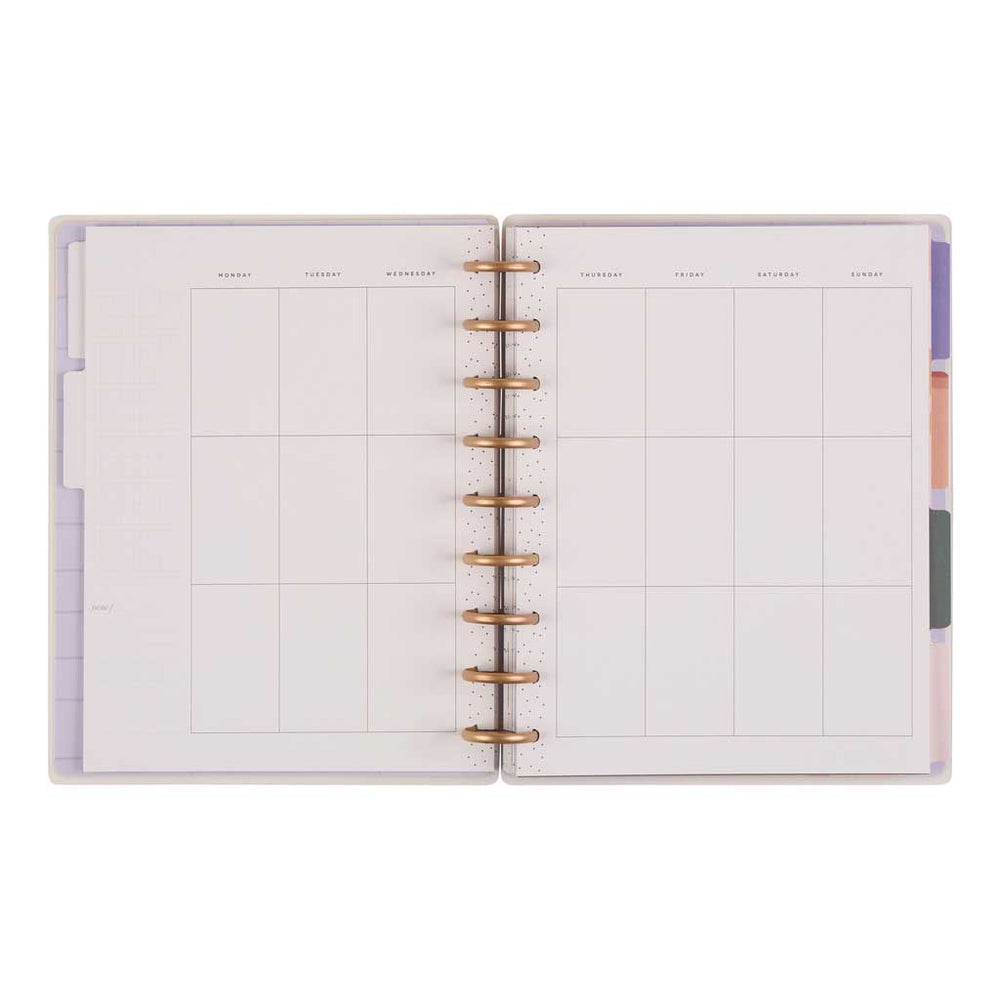 Happy Planner Serene Shape Classic 12-Month Undated Planner - Vertical