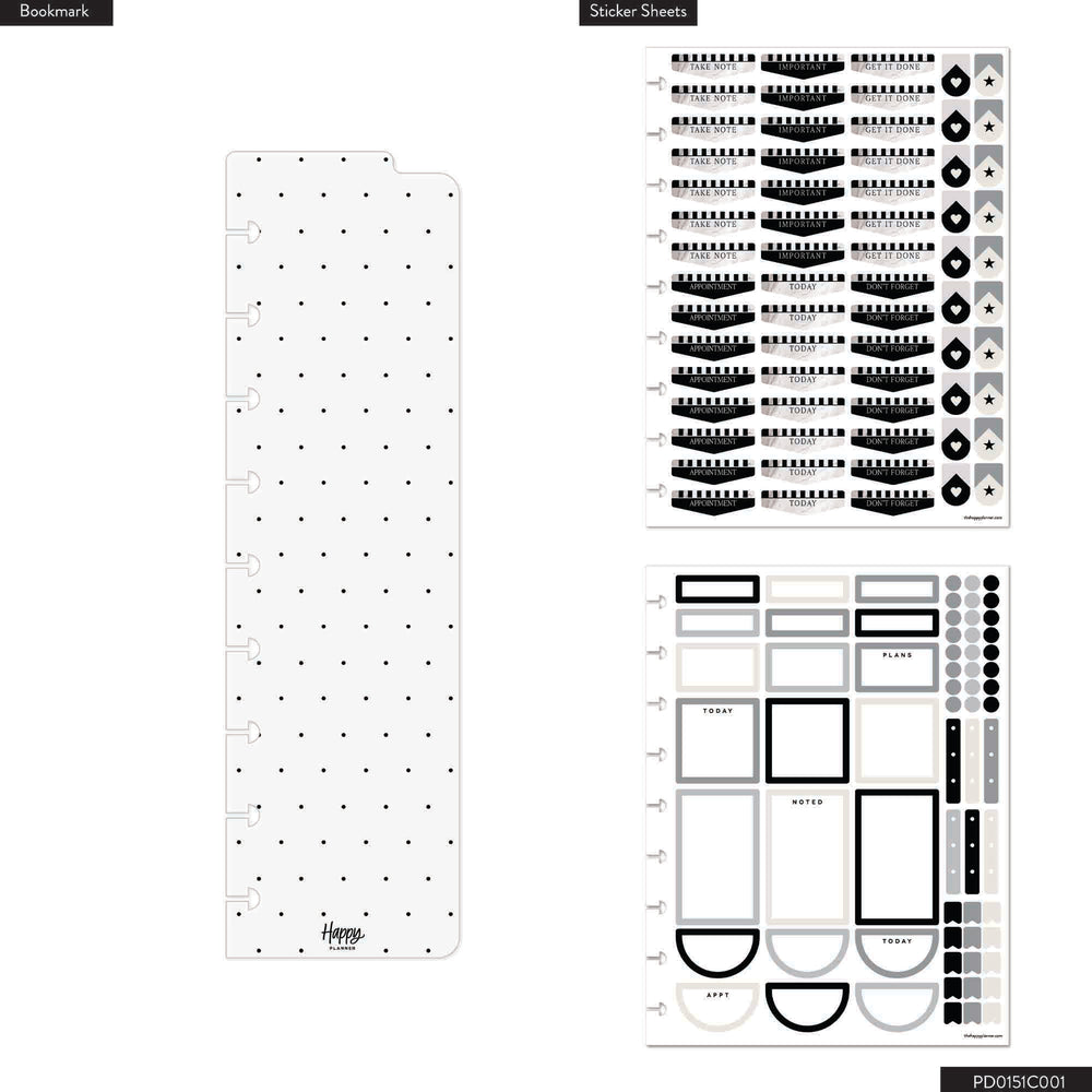 Happy Planner Believe You Can Classic 12 Month Dated 2026 - Dashboard