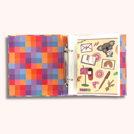 Afterglow Sticker Organising Folder