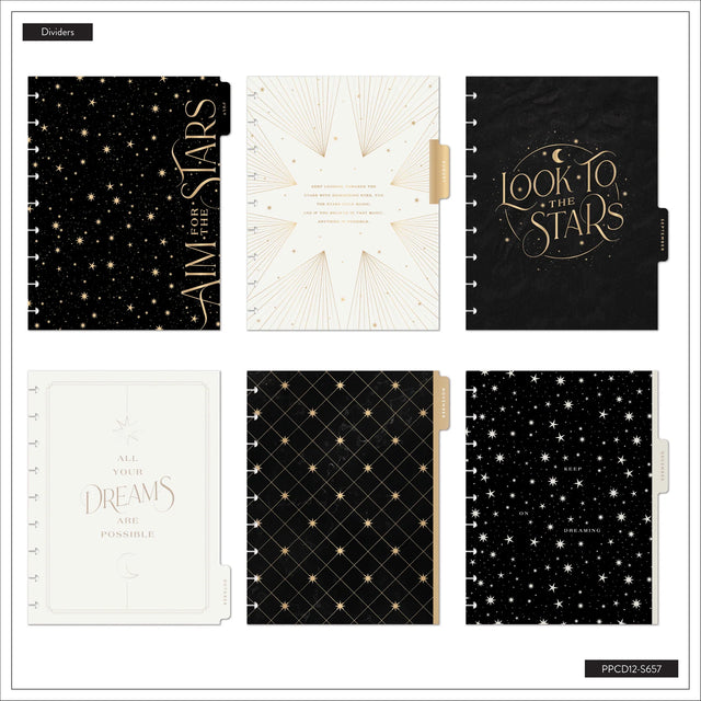 Happy Planner 2026 - 2027 Eternal Stars Classic Dashboard 12 Month Dated - SPECIALTY Cover
