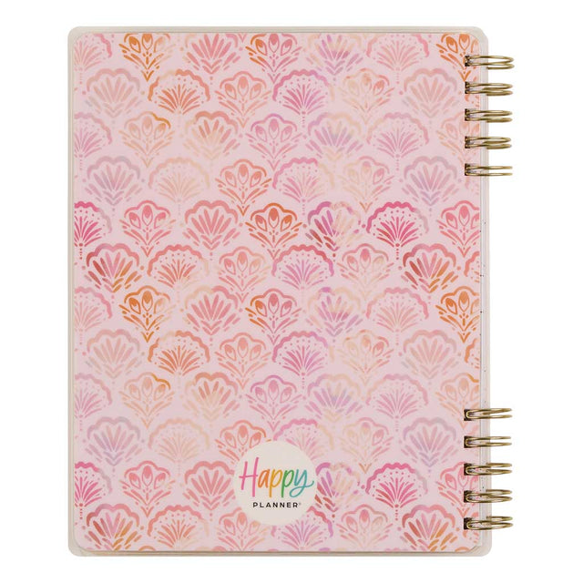 Happy Planner Shell Yeah Classic 12-Month Dated 2025-2026 - Vertical Spiral Twin Loop