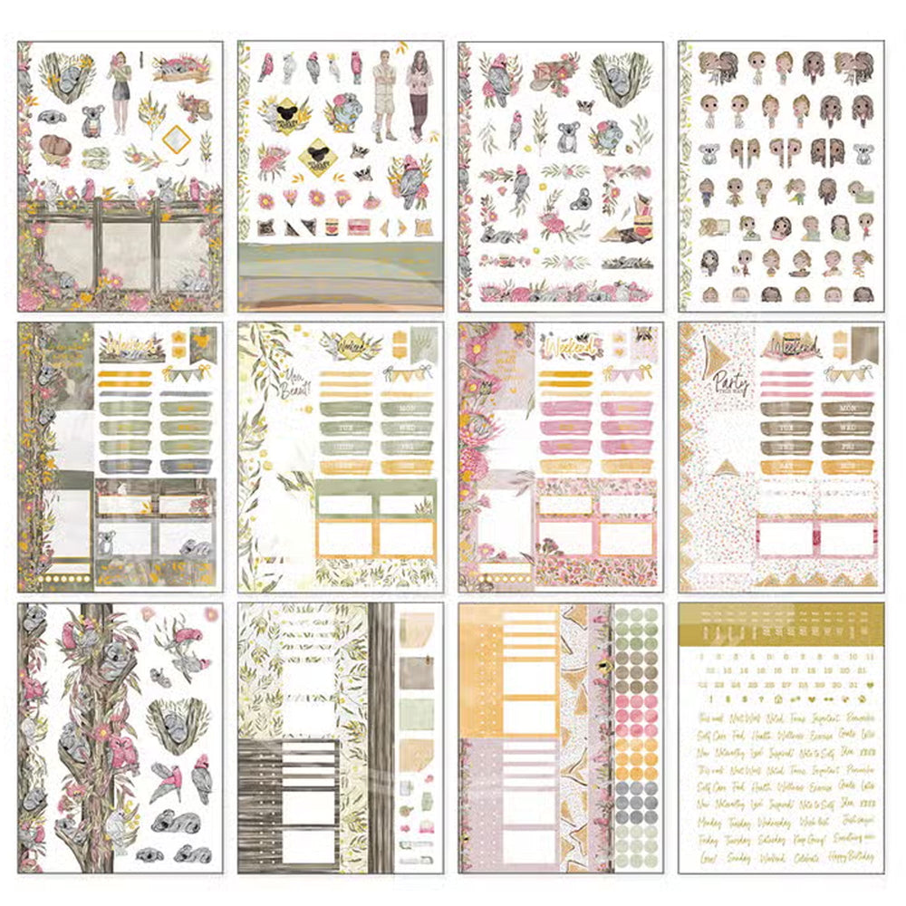 Planners Anonymous - Australiana Planner Sticker Book