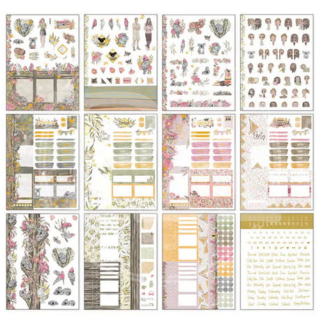 Planners Anonymous - Australiana Planner Sticker Book