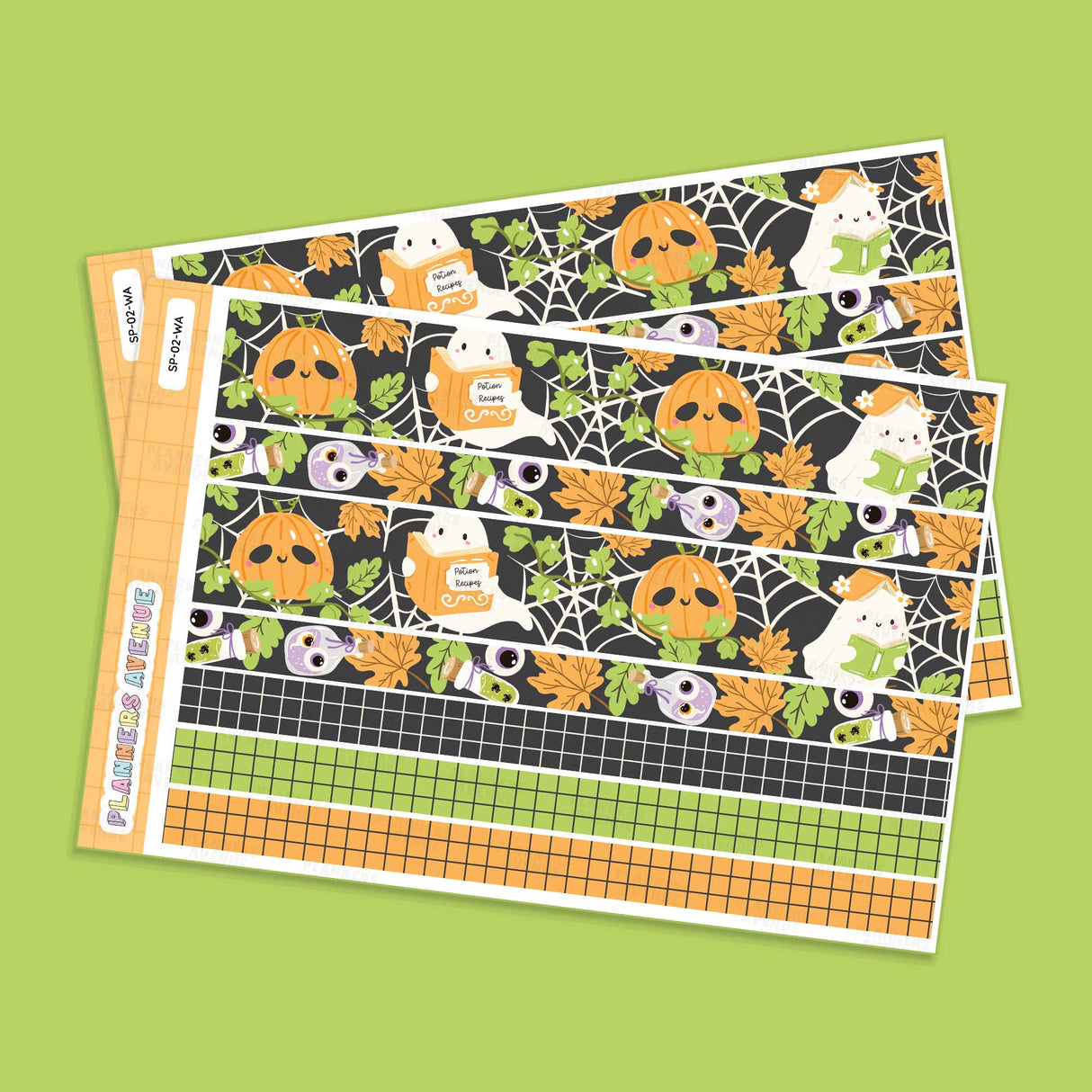 Halloween Ghost Potions Decorative Washi Strip Stickers
