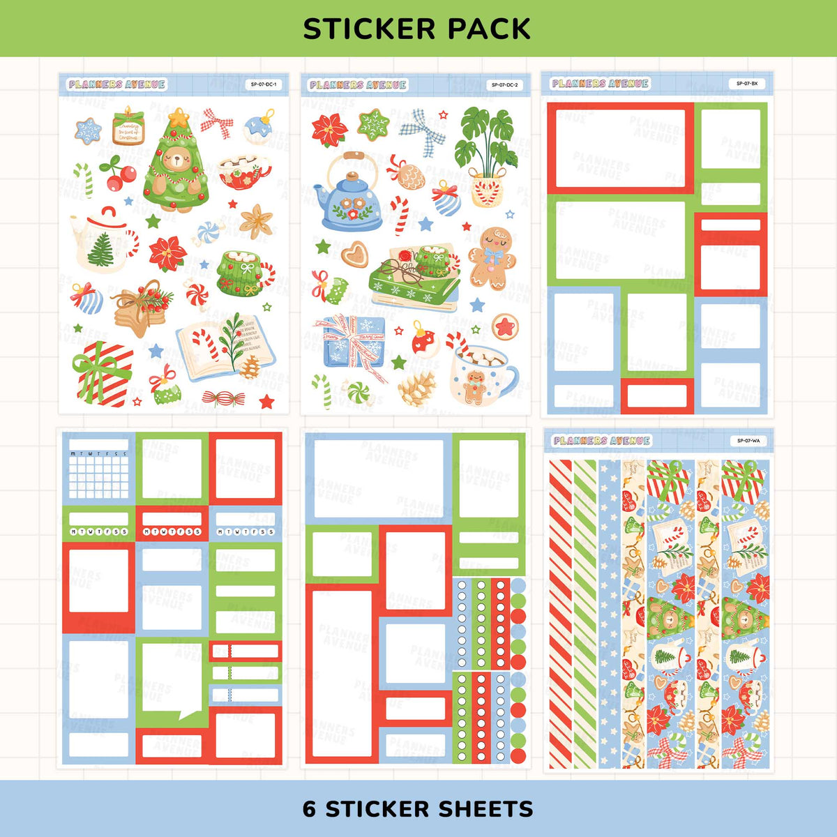 Cozy Xmas Sticker Pack