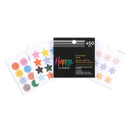 Happy Planner Journaling Fun Icons Tiny Sticker Pad