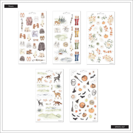 Happy Planner Fall Harvest 5 Sticker Sheets