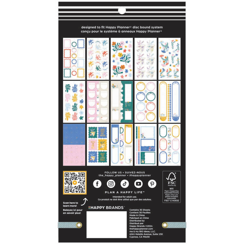 Happy Planner In The Moment Classic Sticker Book - Value Pack