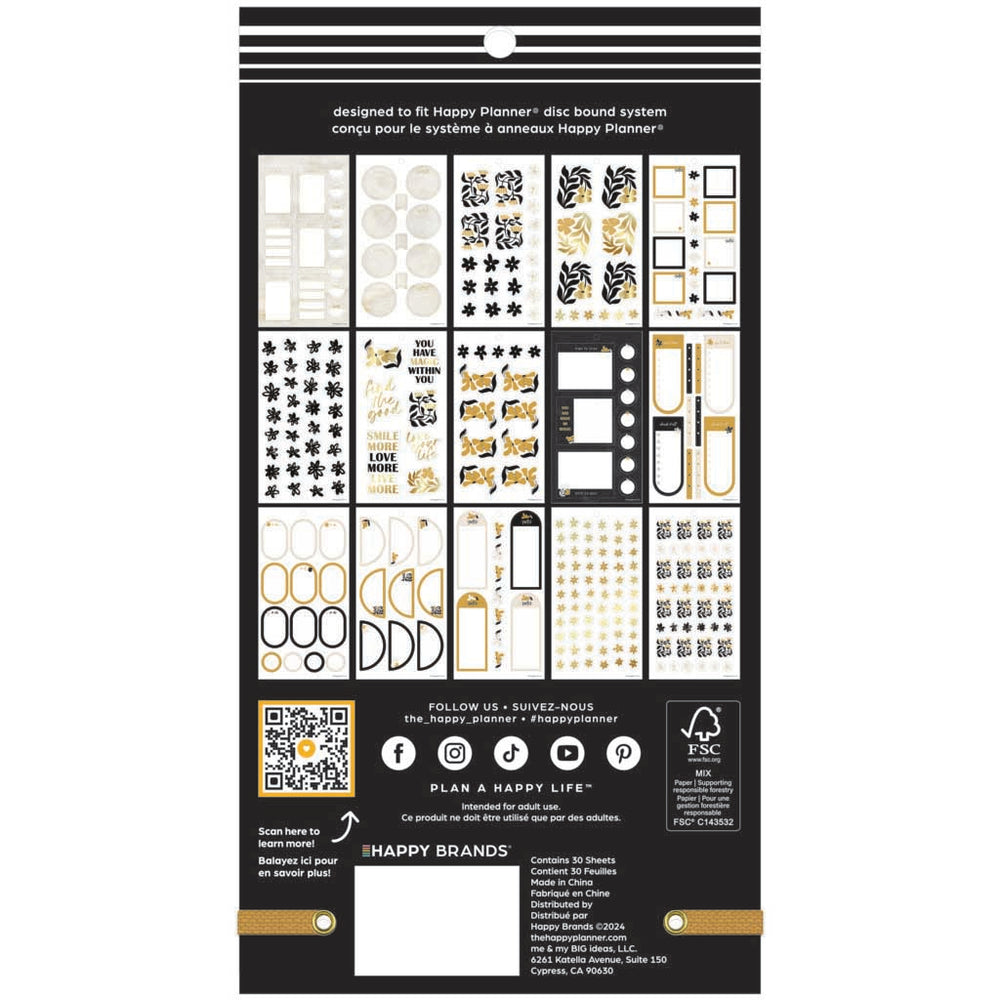 Happy Planner Mod Sketches Classic Sticker Book - Value Pack