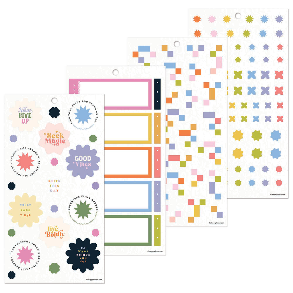 Happy Planner Pop Splash Mini Sticker Book