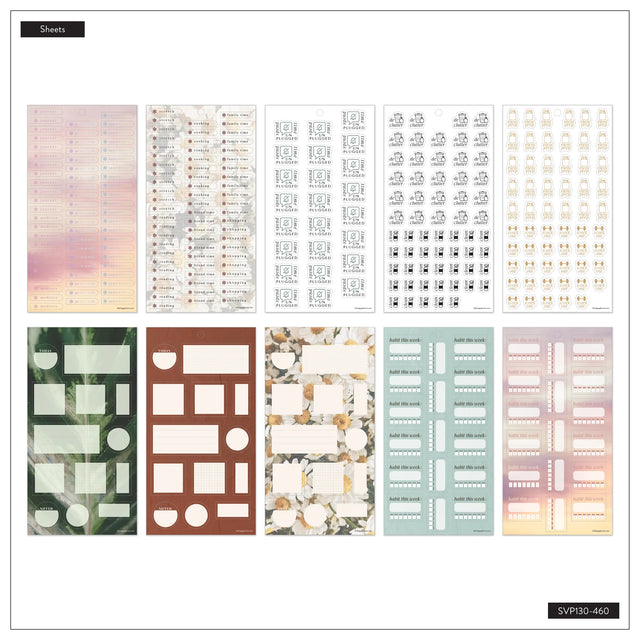 Happy Planner Modern Nature Sticker Book - Classic