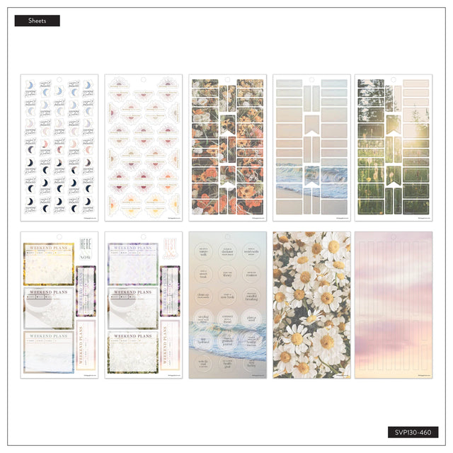 Happy Planner Modern Nature Sticker Book - Classic