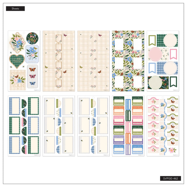 Happy Planner Country Charm Sticker Book - Classic