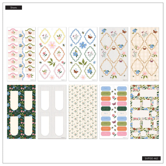 Happy Planner Country Charm Sticker Book - Classic