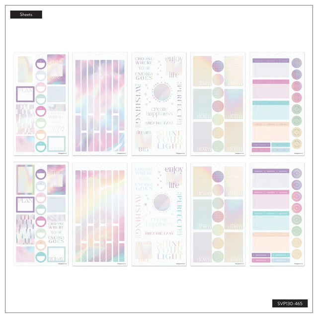 Happy Planner Prism & Pearl Sticker Book - Classic