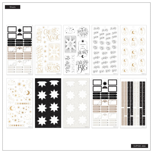 Happy Planner Eternal Stars Sticker Book - Classic