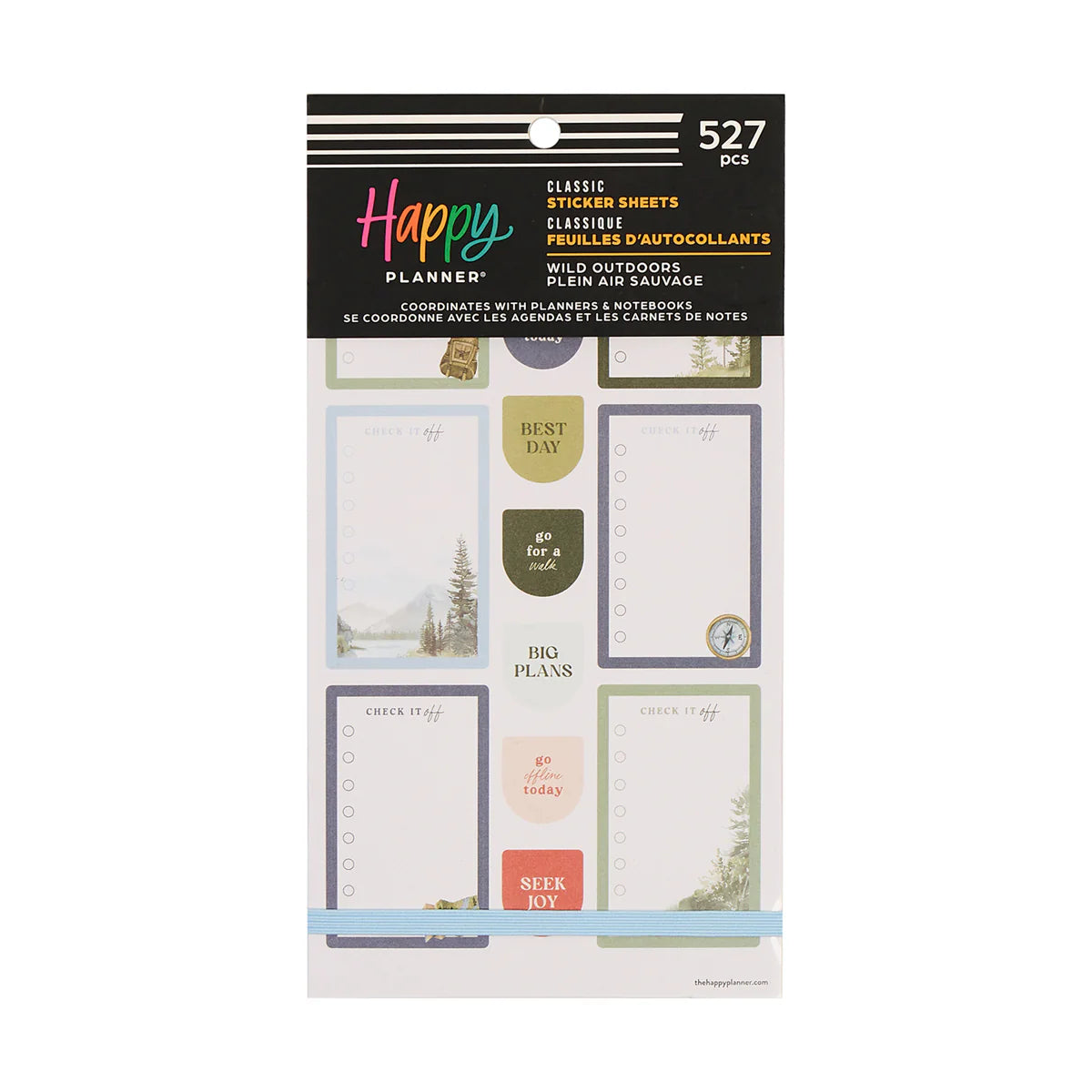Happy Planner Wild Outdoors Classic Sticker Book