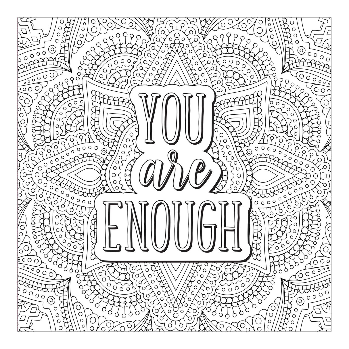 Self Care Artist's Colouring Book