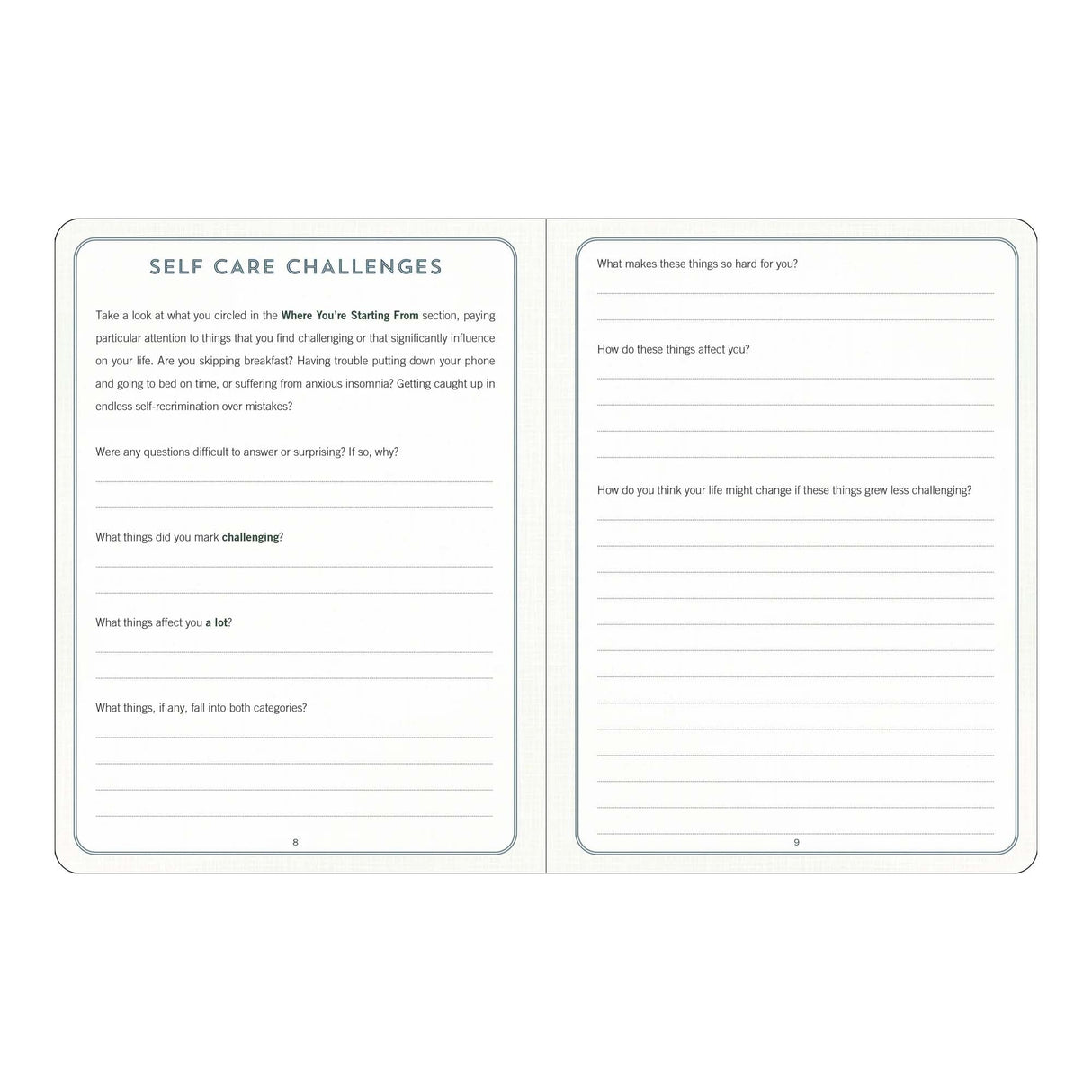 Be Kind To Yourself Journal
