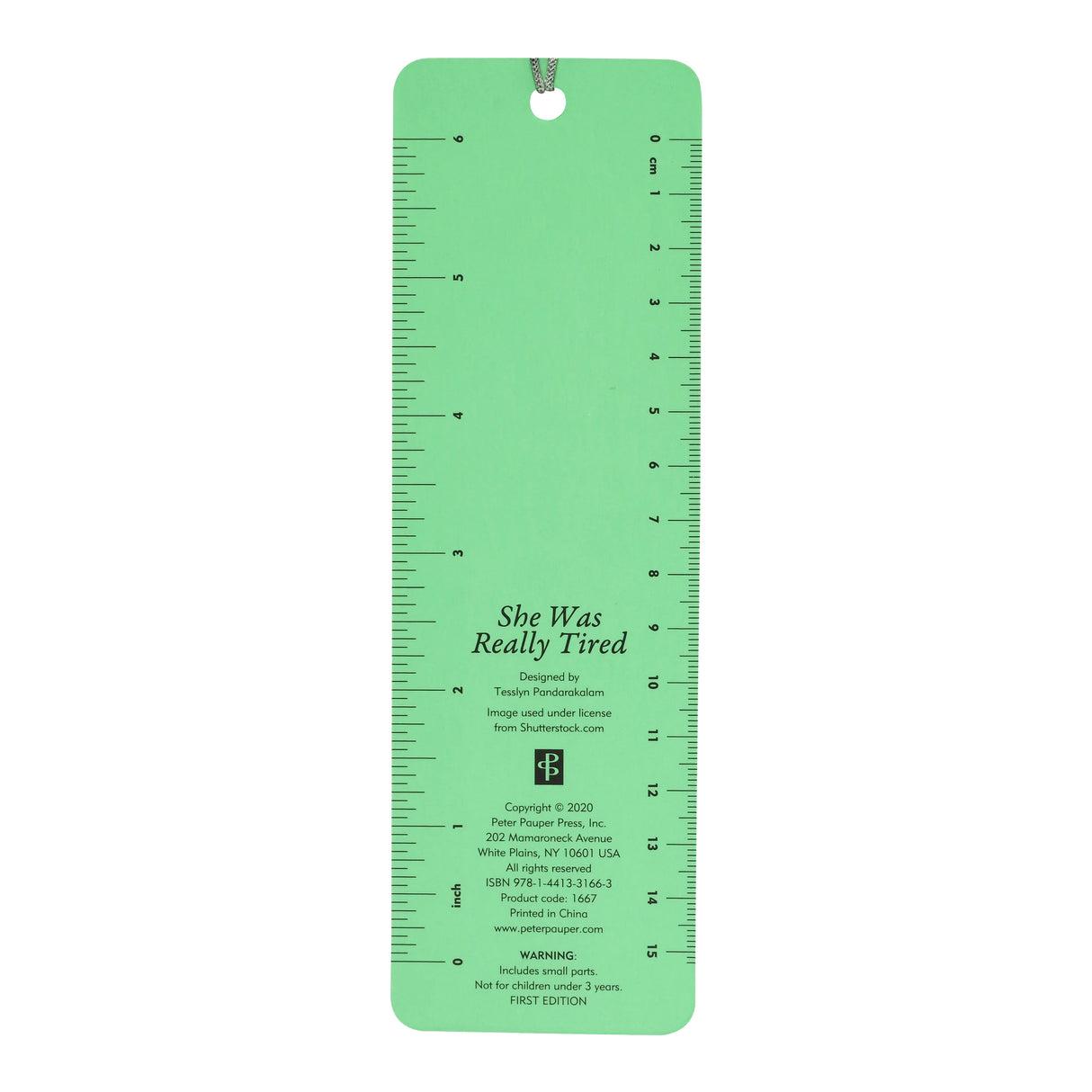 She Believed She Could Beaded Bookmark