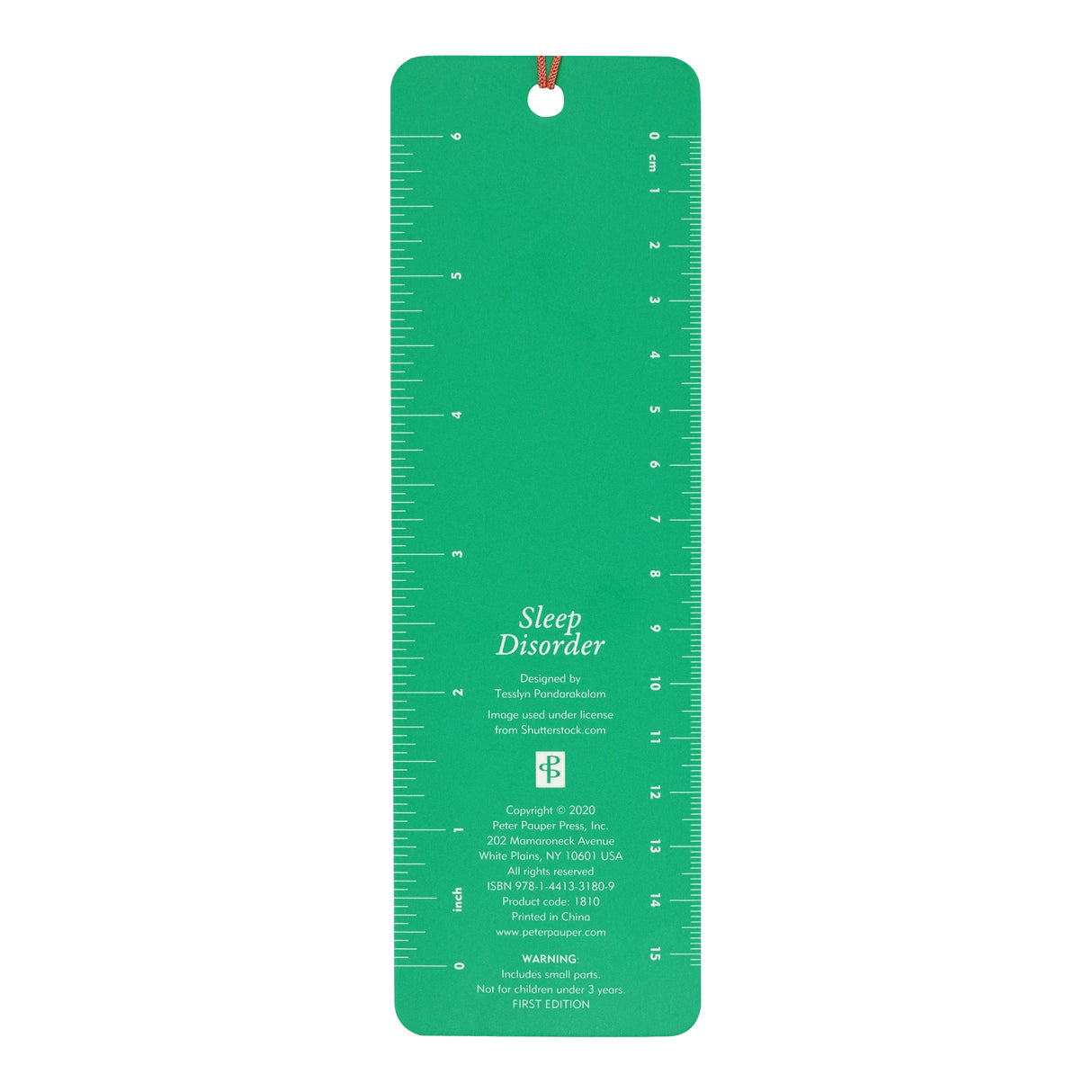 Sleep Disorder Beaded Bookmark