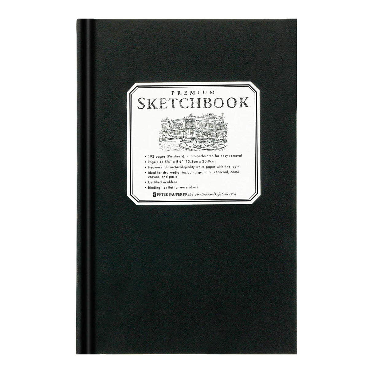 Small Black Premium Sketchbook
