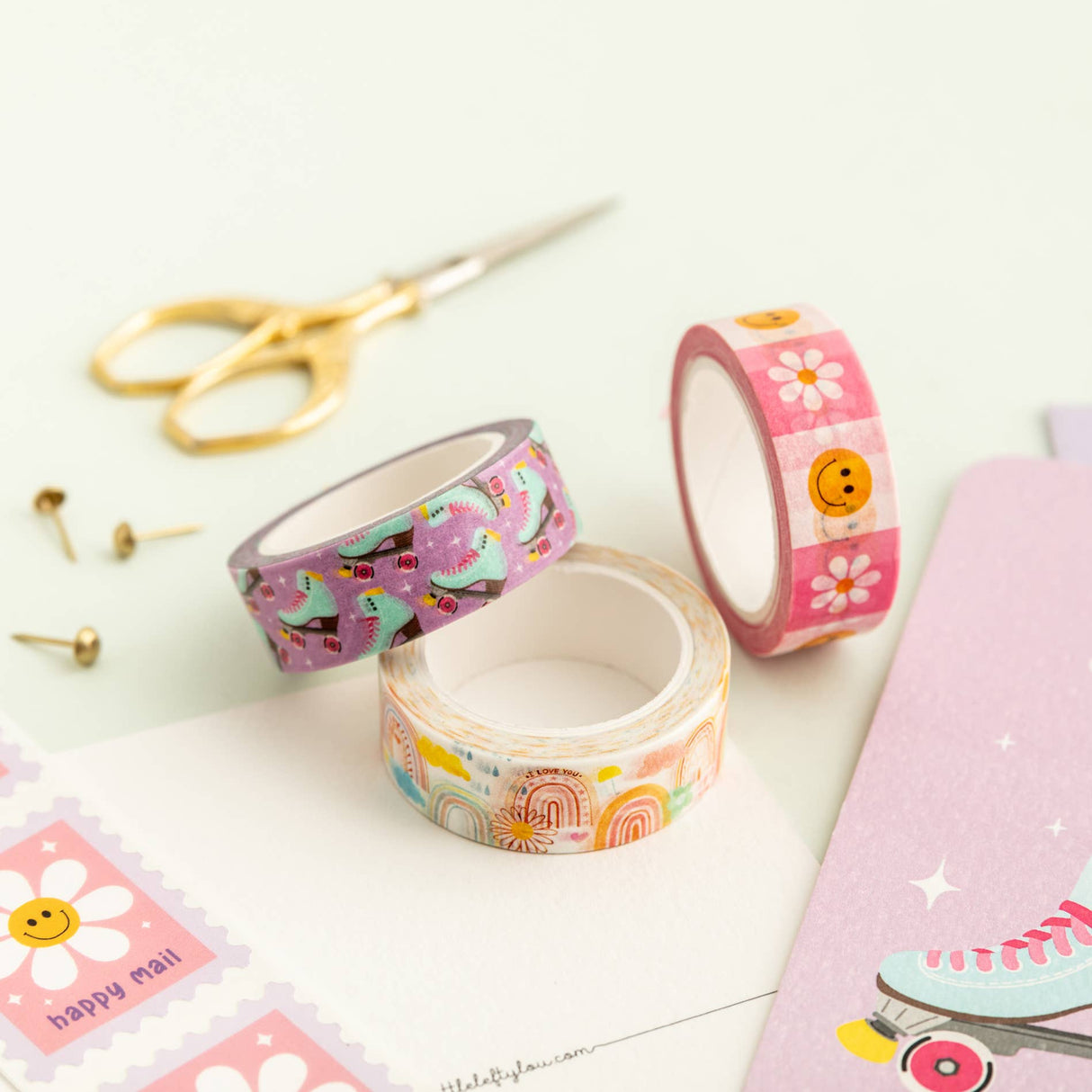 Rollerskates Washi Tape by Little Lefty Lou