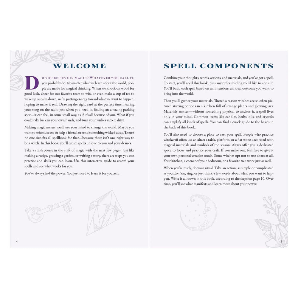 Spellcasters Logbook Journaling Notebook