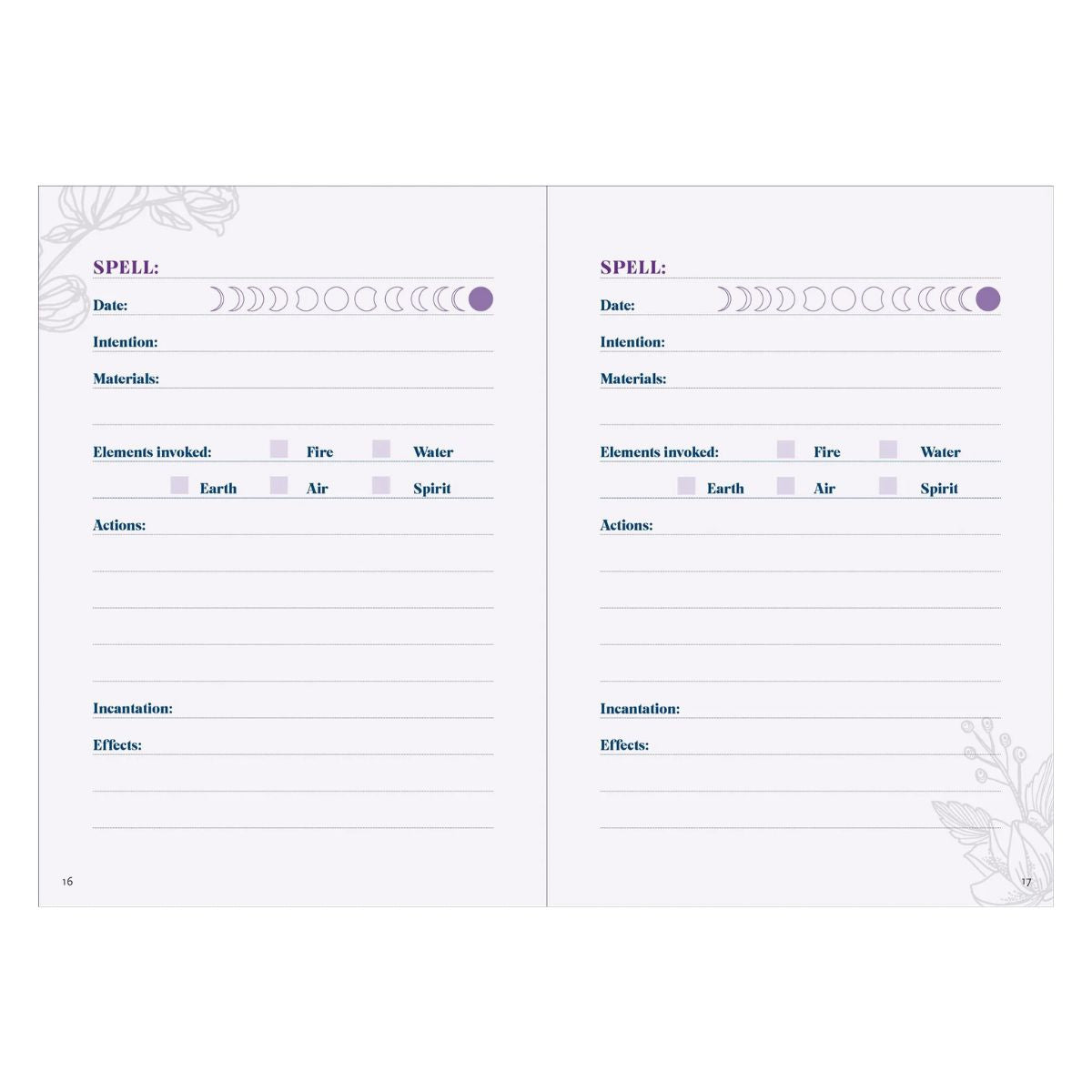 Spellcasters Logbook Journaling Notebook