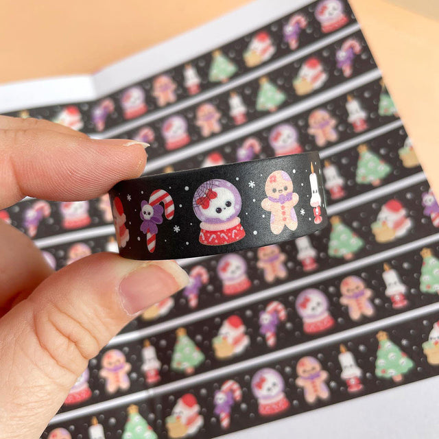 Spooky Christmas Stickers by Little Lefty Lou