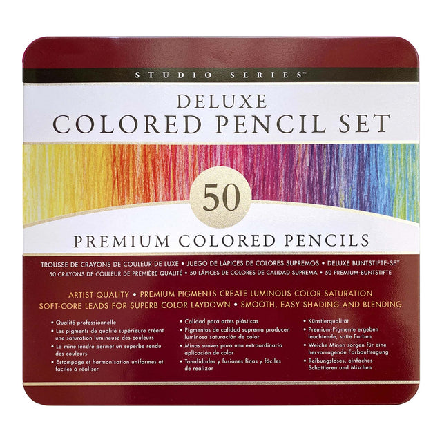 Deluxe Coloured Pencil Set