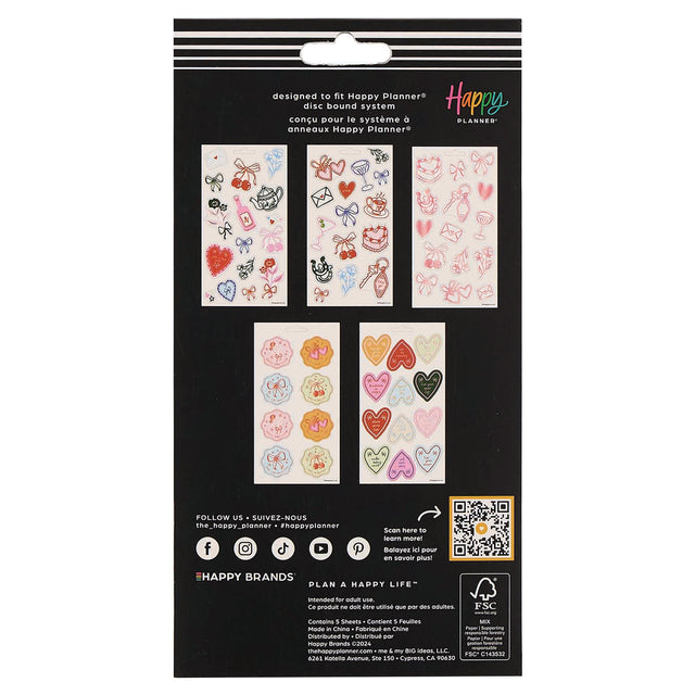 Happy Planner Everyday Coquette Notebook + Sticker Bundle