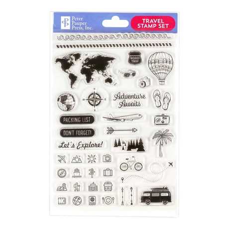 Travel Clear Stamp Set