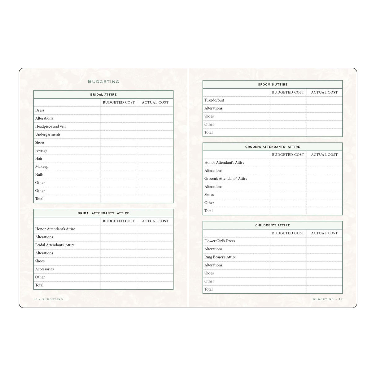 Wedding Planner Checklist