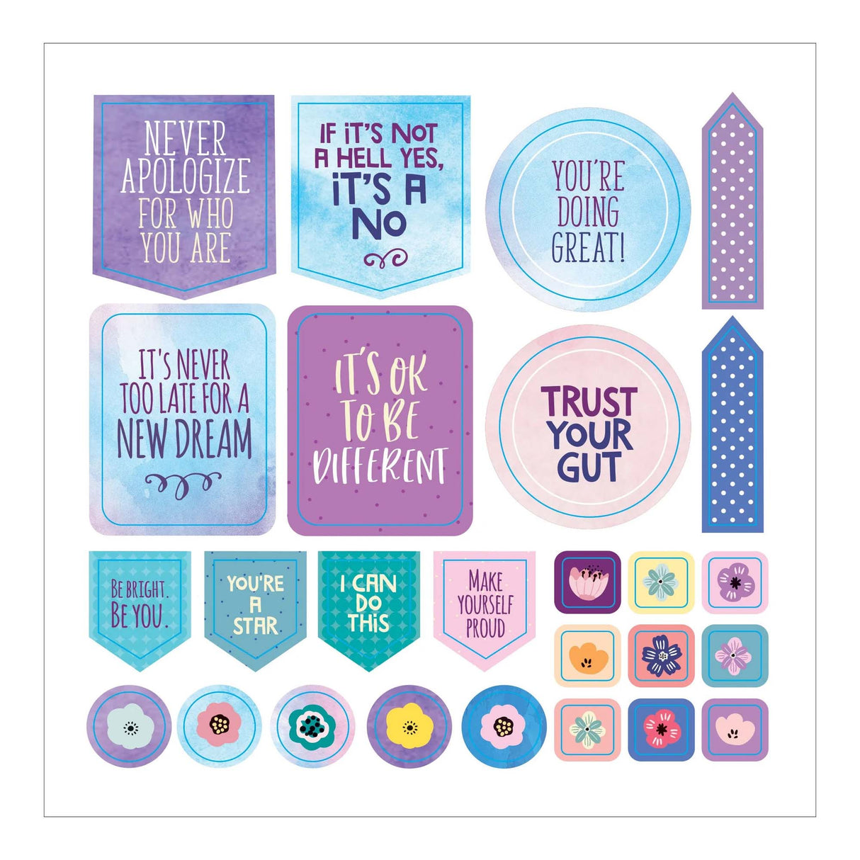 Whatever You Say Words Phrases Sticker Book - Over 1,200 Stickers