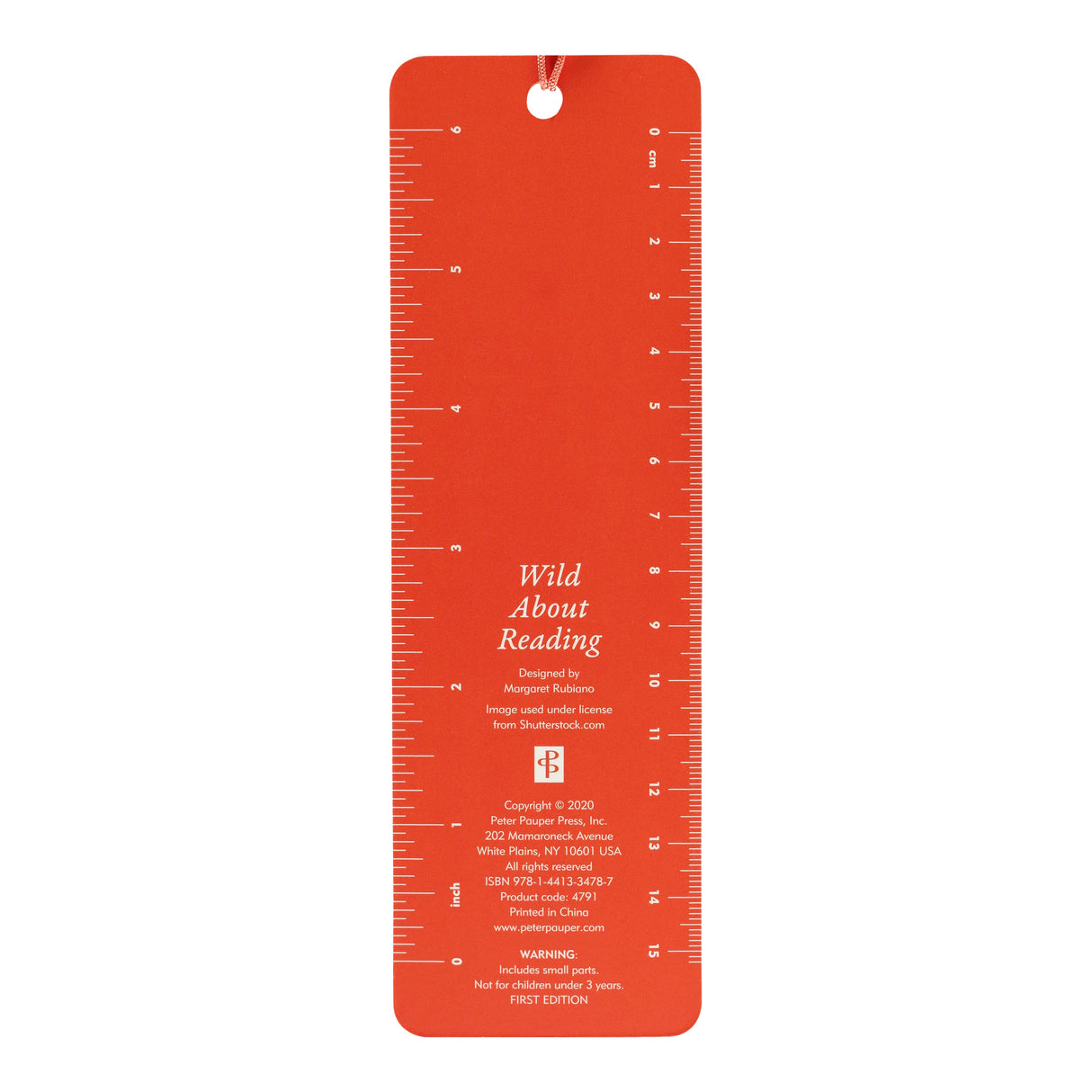 Wild About Reading Bookmark