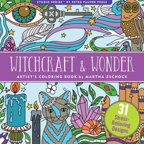Witchcraft & Wonder Artist's Colouring Book