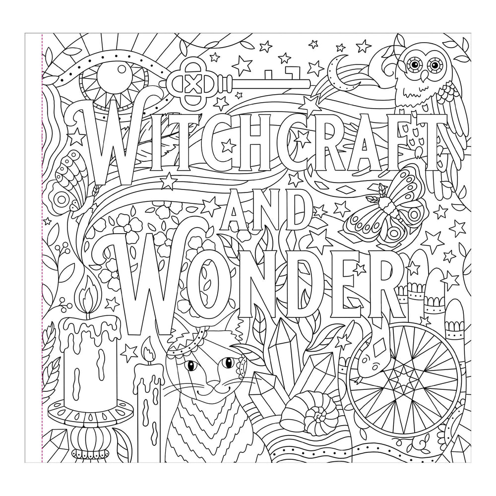 Witchcraft & Wonder Artist's Colouring Book