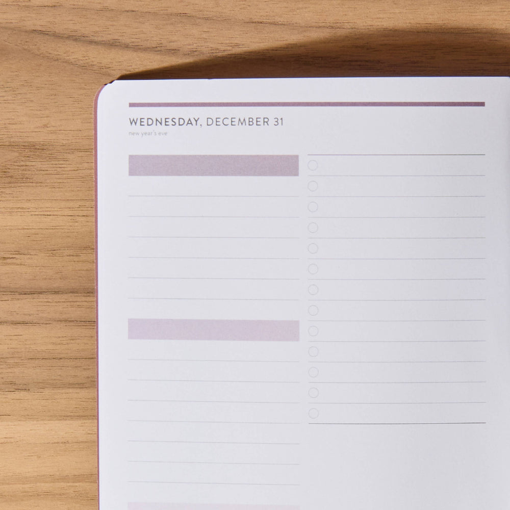 Erin Condren Q1 Daily Bouquet Petite Planner - Dated Jan 2026-Mar 2026