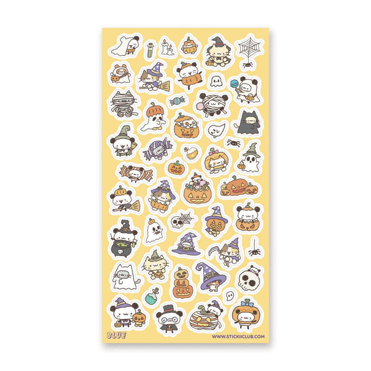 STICKII Kawaii Halloween Sticker Sheet