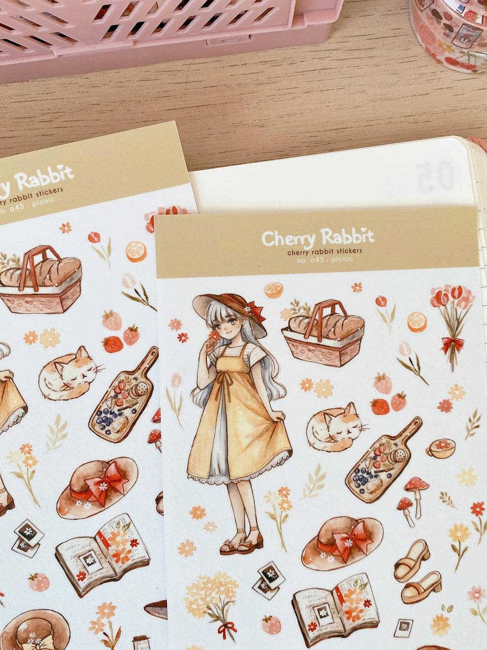 Washi Paper Stickers