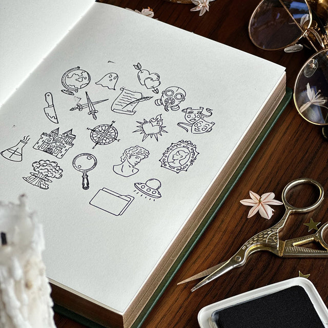 Book Genre Stamp Set