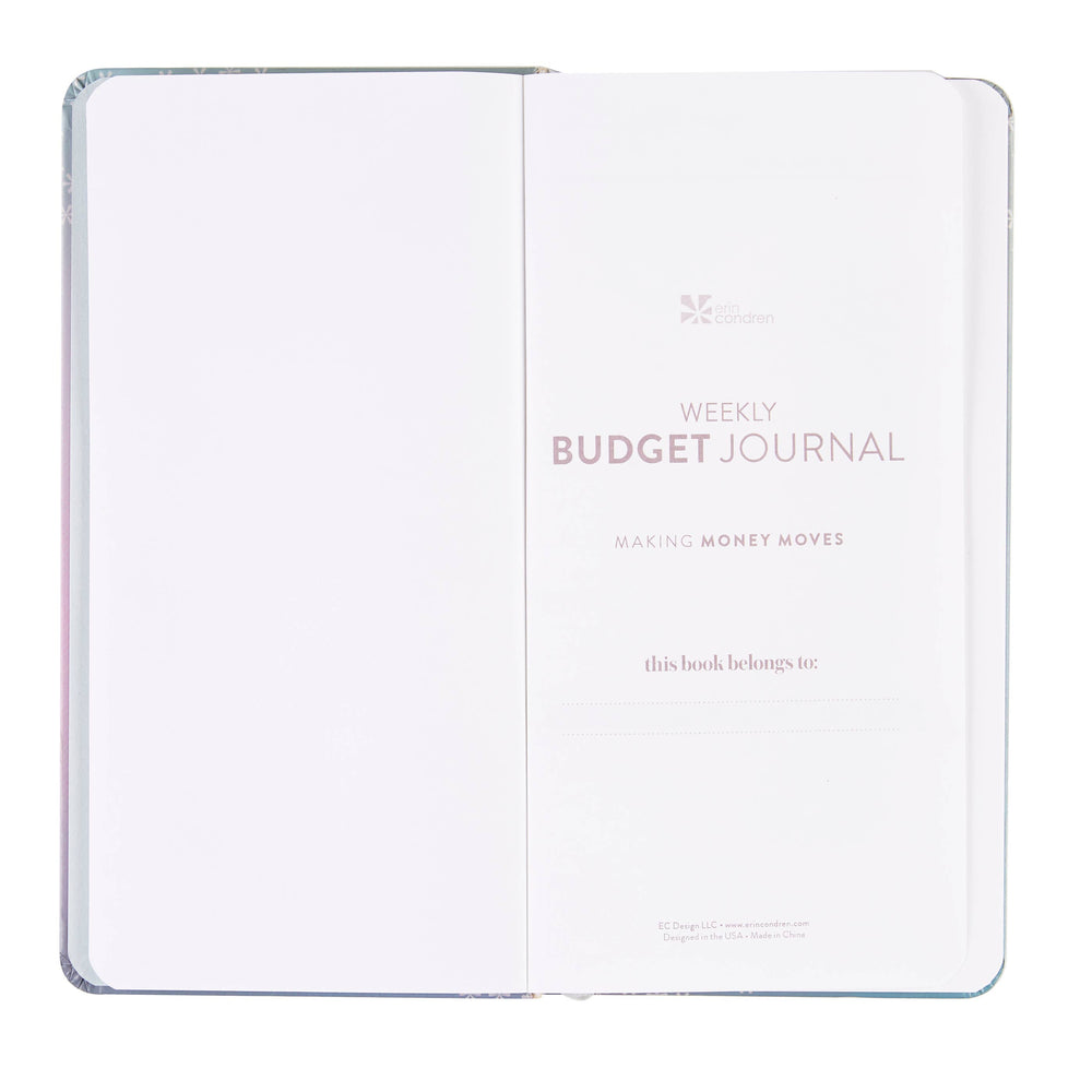 Erin Condren Weekly Budget Notebook