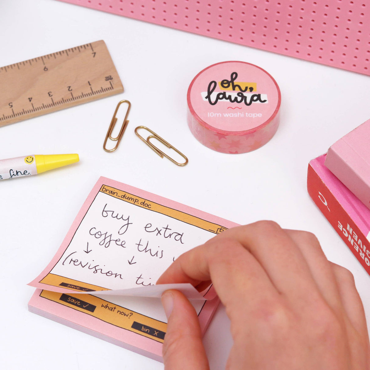 Brain Dump Memo Pad