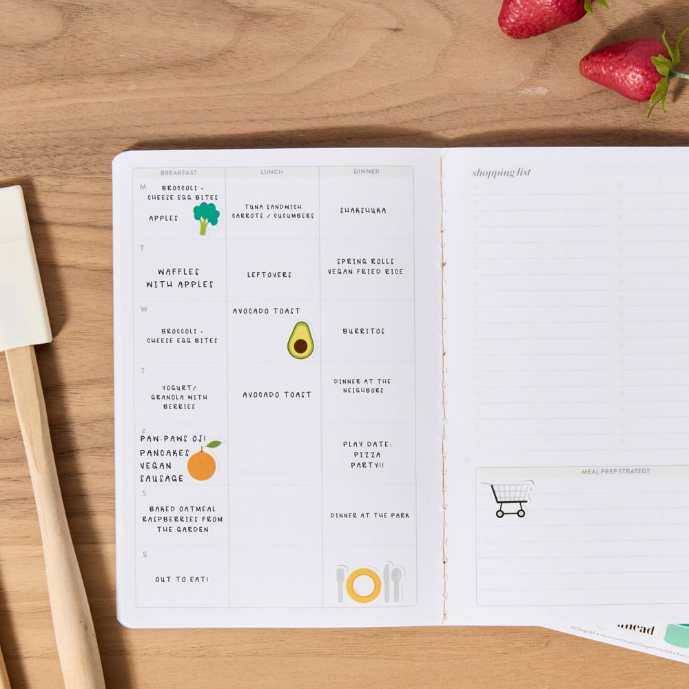 Erin Condren Meal Planner Petite Planner - Parquet