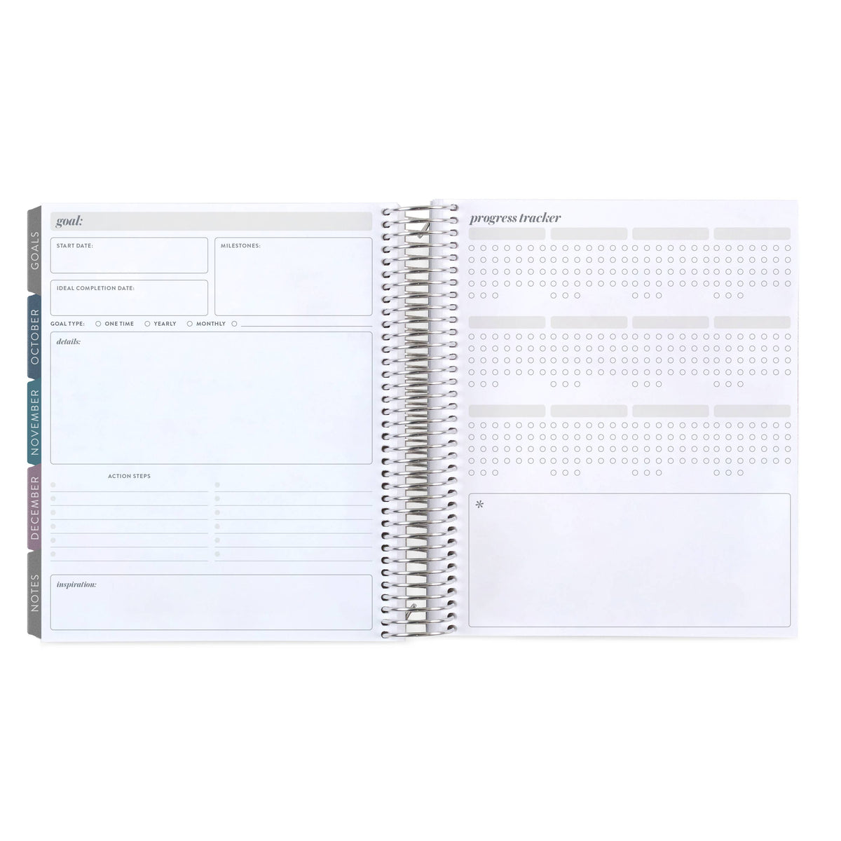 Erin Condren LifePlanner: Weekly planning pages with lined notes section